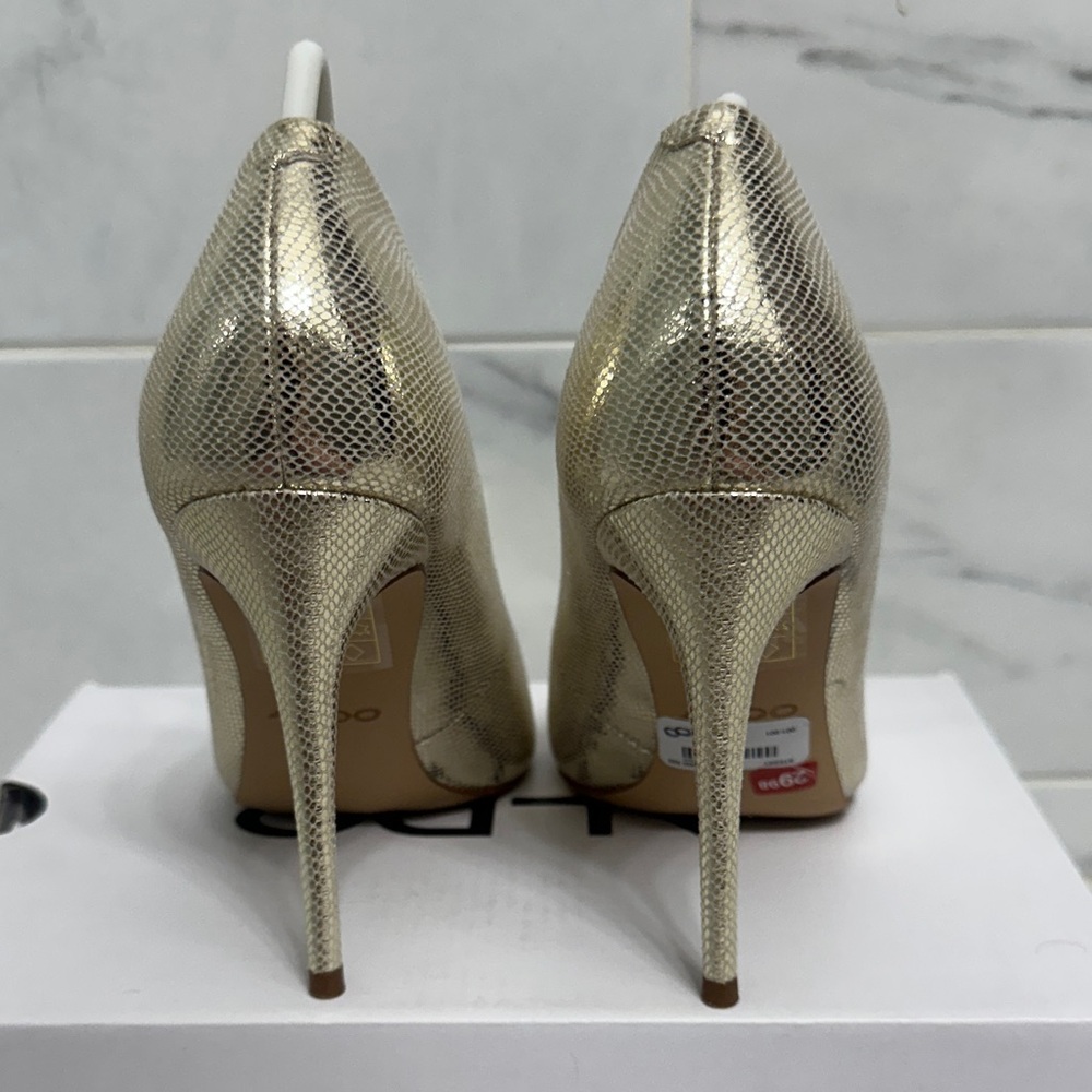 Aldo Stessy 2.0 Gold Heels - Picture 5 of 7